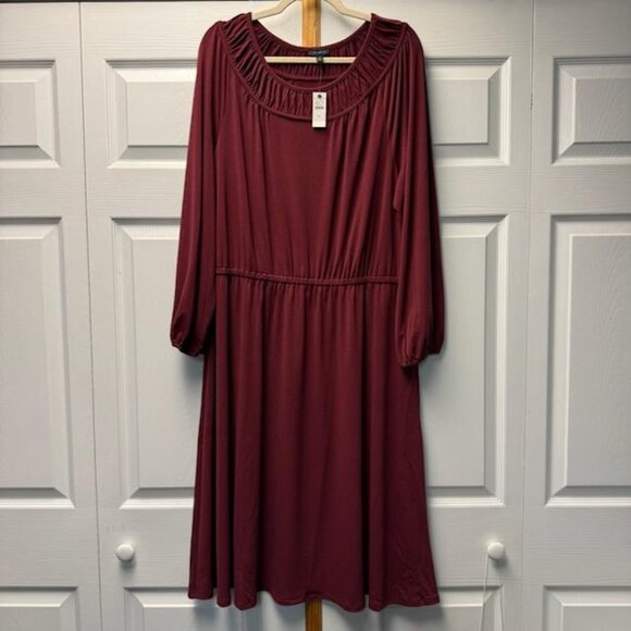 NWT - Talbot's Peasant Dress - Sz XL - Picture 1 of 3